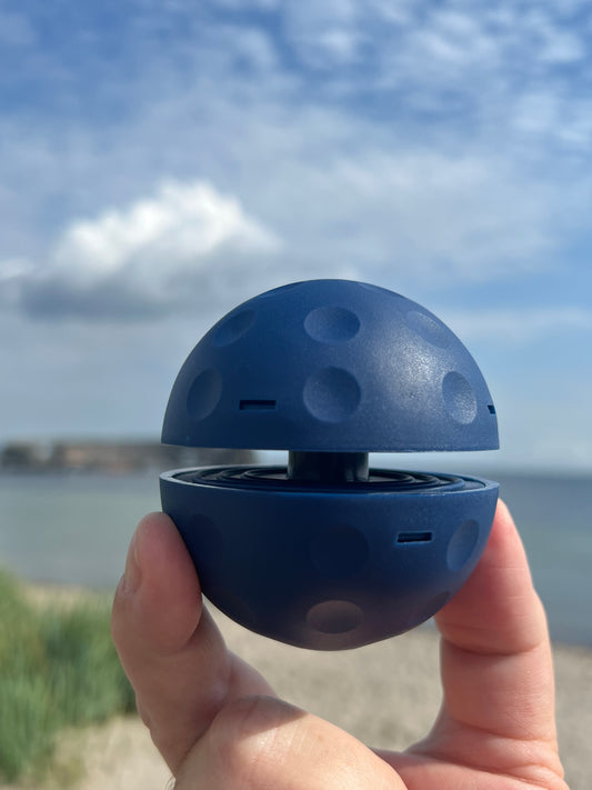 Sleep position ball on the back